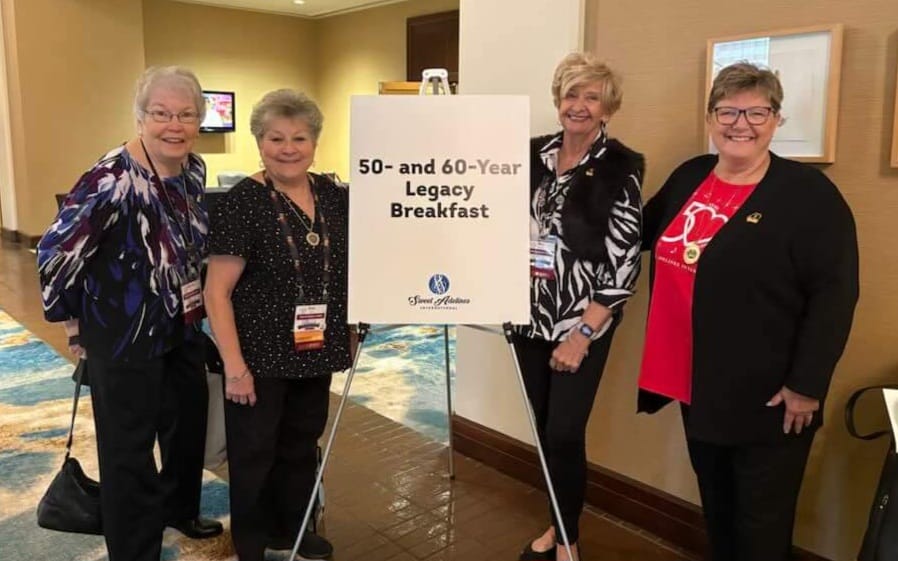 50 Year Sweet Adeline Members from Region 4