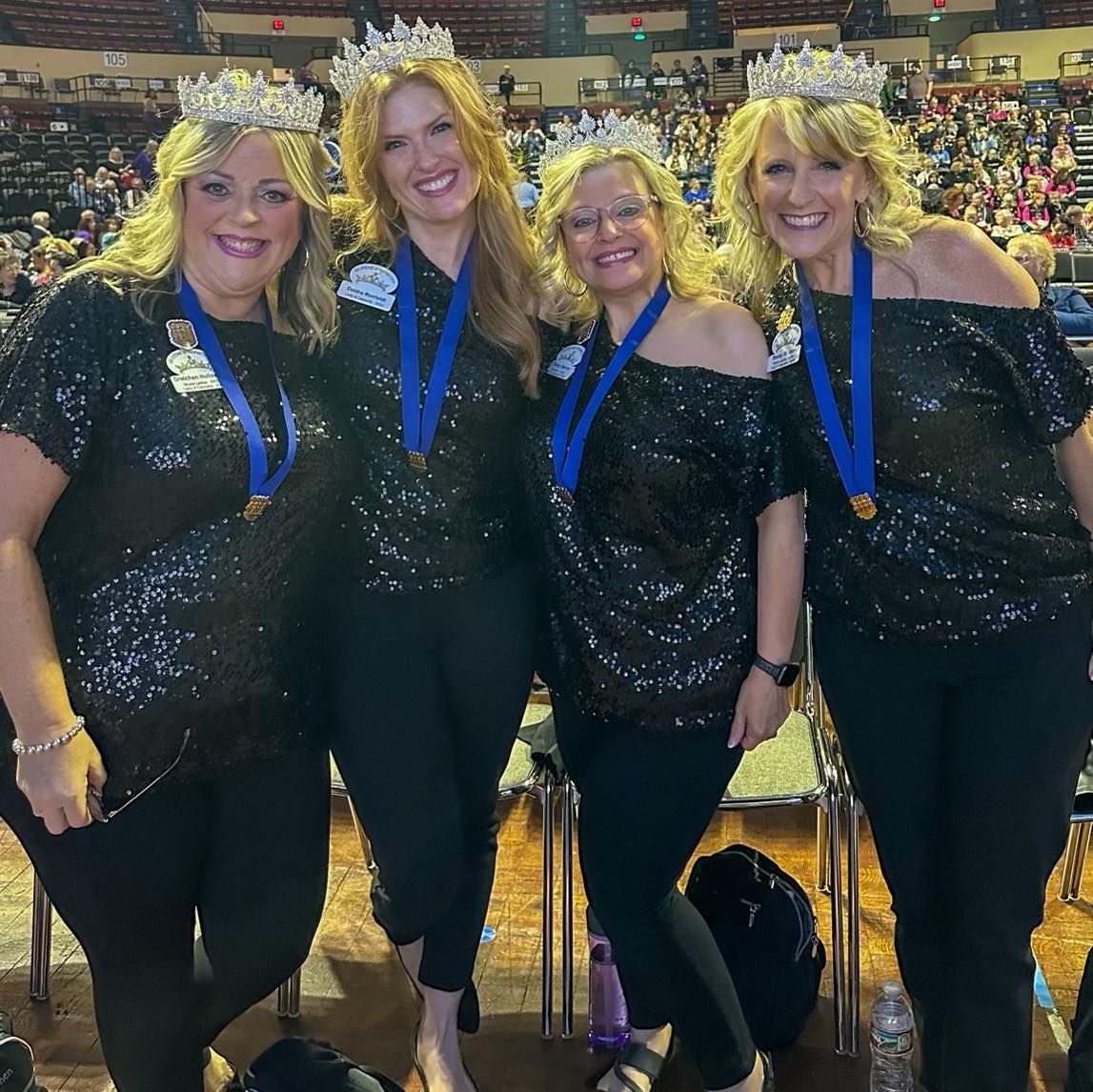 Lady Acapella Quartet at the 2024 International Competition